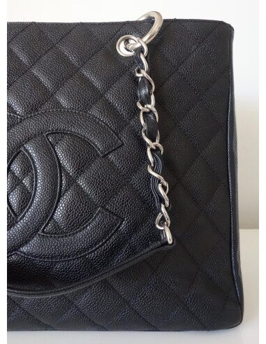 SAC CHANEL GRAND SHOPPING TOTE NOIR