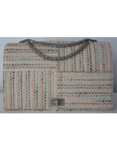 SAC CHANEL 2.55 TWEED GM