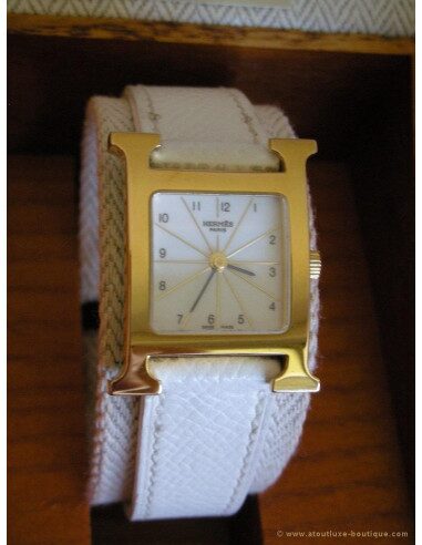 MONTRE HERMES H POUR FEMME