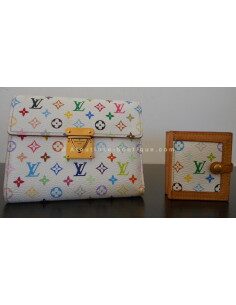 PORTEFEUILLE JOEY + PORTE-PHOTOS VUITTON MURAKAMI