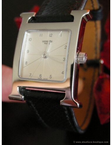 MONTRE HERMES H POUR FEMME