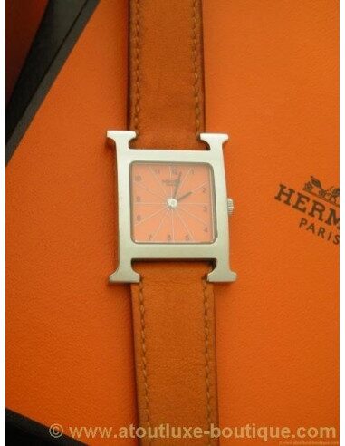 MONTRE HERMES H POUR FEMME
