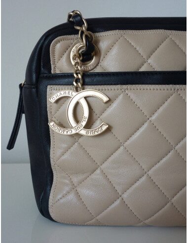 SAC CHANEL CAMERA BICOLORE