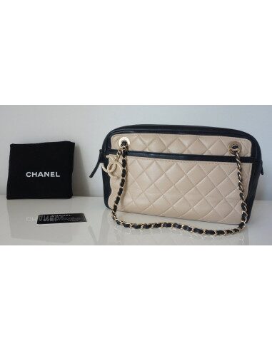 SAC CHANEL CAMERA BICOLORE