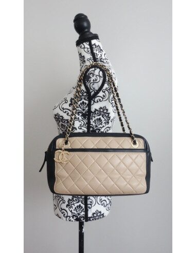 SAC CHANEL CAMERA BICOLORE