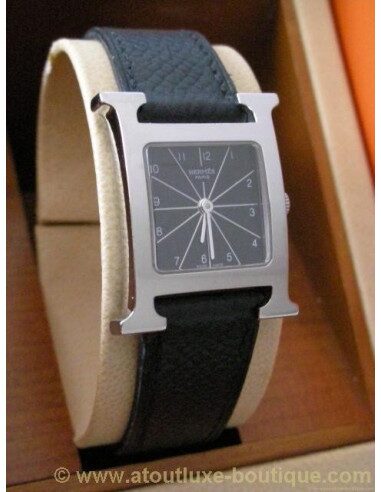 MONTRE HERMES H POUR FEMME