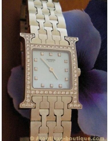 MONTRE HERMES H POUR FEMME