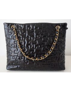 SAC CHANEL SHOPPING NOIR 2