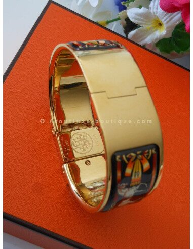 MONTRE BRACELET HERMES LOQUET THEME CHEVAUX