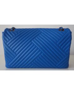 SAC CHANEL CLASSIQUE BLEU ELECTRIQUE GM 2