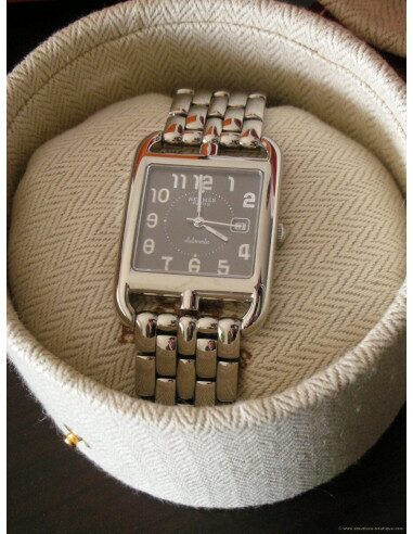 MONTRE HERMES CAPE COD AUTOMATIQUE ACIER HOMME