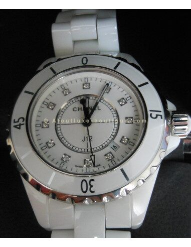 MONTRE CHANEL J12 CERAMIQUE QUARTZ H1628