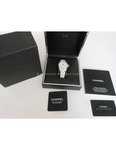MONTRE CHANEL J12 CERAMIQUE QUARTZ H1628