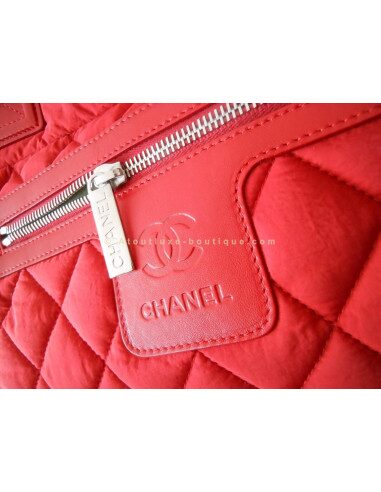 SAC CHANEL COCOON ROUGE REVERSIBLE