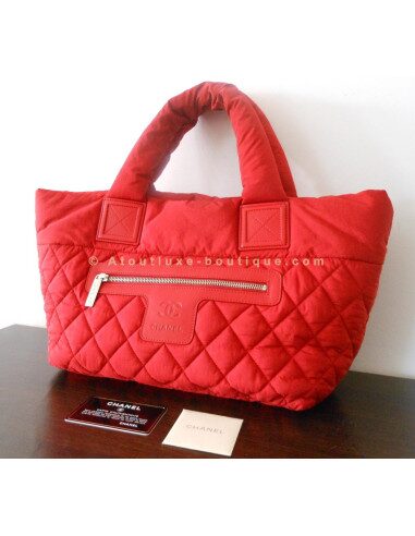 SAC CHANEL COCOON ROUGE REVERSIBLE