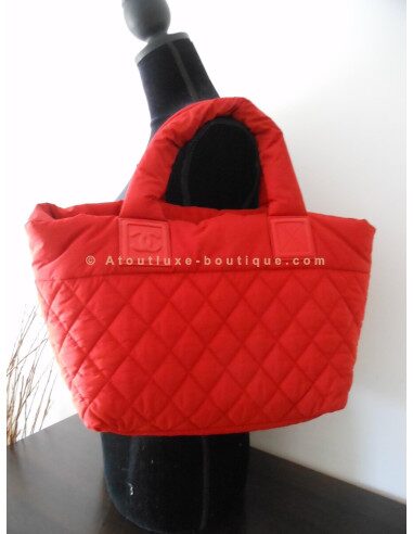 SAC CHANEL COCOON ROUGE REVERSIBLE