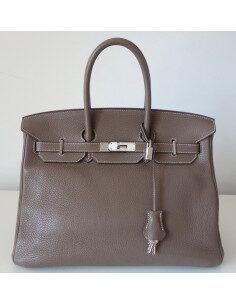 SAC HERMES BIRKIN 35 ETOUPE