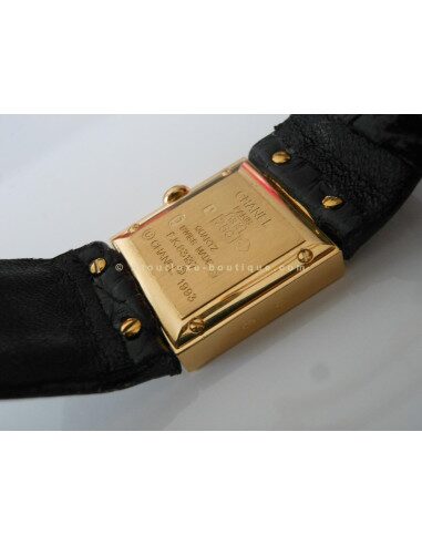 MONTRE CHANEL LA MATELASSÉE - OR JAUNE MASSIF