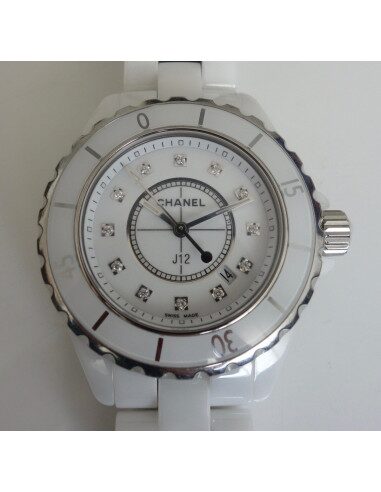 MONTRE CHANEL J12 INDEX DIAMANTS