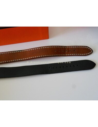 MONTRE HERMES CAPE COD AUTOMATIQUE - 2 BRACELETS DOUBLE TOUR