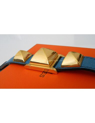 MONTRE HERMES MEDOR BLEU