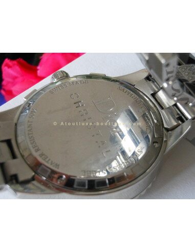MONTRE DIOR CHRISTAL - SHARON STONE - 488 DIAMANTS
