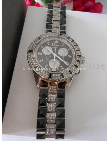 MONTRE DIOR CHRISTAL - SHARON STONE - 488 DIAMANTS
