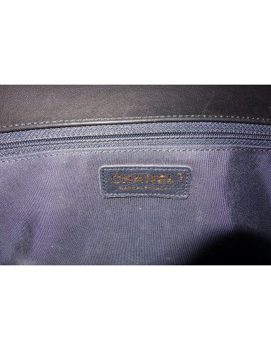SAC CHANEL BOY CHEVRON NOIR