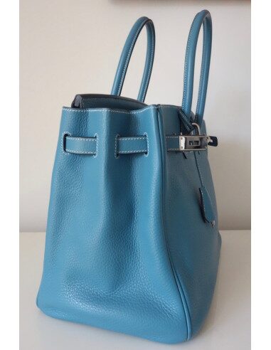 SAC HERMES BIRKIN 35 BLEU JEAN