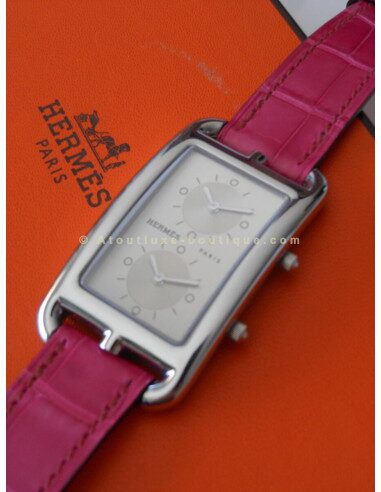 MONTRE HERMES CAPE COD HERMES 2 ZONES - GRAND MODELE