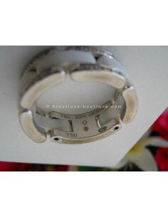 BAGUE CHANEL ULTRA CERAMIQUE BLANC - DIAMANTS 2