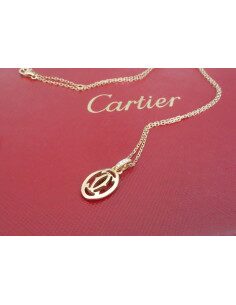PENDENTIF C DE CARTIER 2