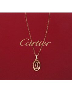 PENDENTIF C DE CARTIER