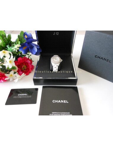 MONTRE CHANEL J12 H0967 -DIAMANTS