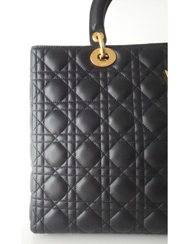 SAC LADY DIOR GM NOIR