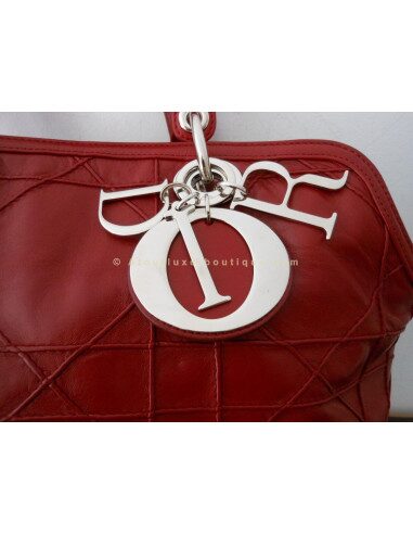 SAC DIOR GRANVILLE ROUGE
