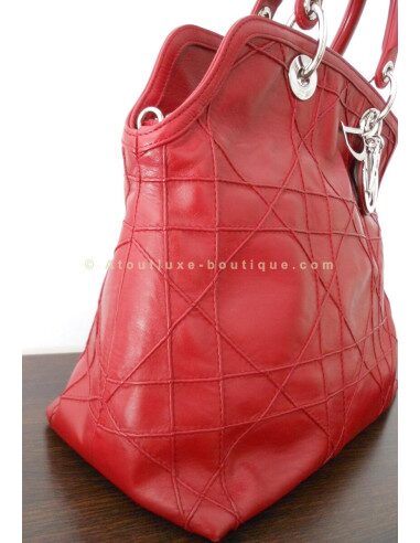 SAC DIOR GRANVILLE ROUGE