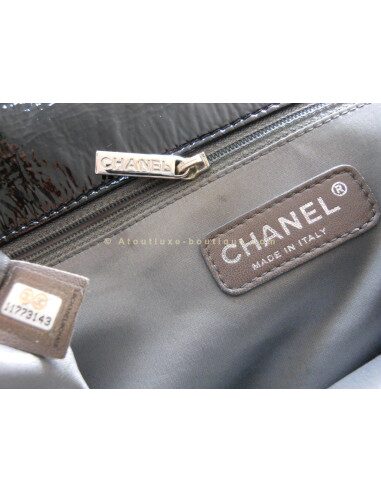 SAC CHANEL MAXI JUMBO CAMELIA NOIR