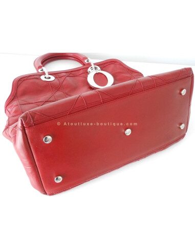 SAC DIOR GRANVILLE ROUGE