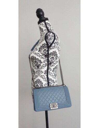 SAC CHANEL BOY BLEU JEAN