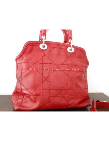 SAC DIOR GRANVILLE ROUGE