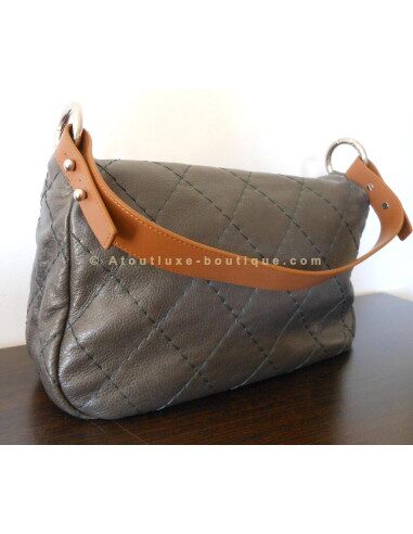 SAC CHANEL MADEMOISELLE GRIS JUMBO