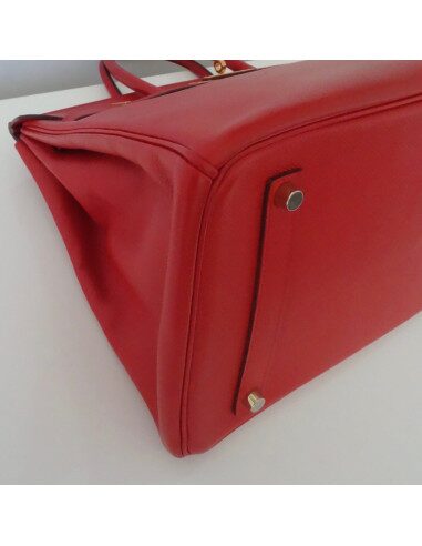 SAC HERMES BIRKIN 35 ROUGE CASAQUE