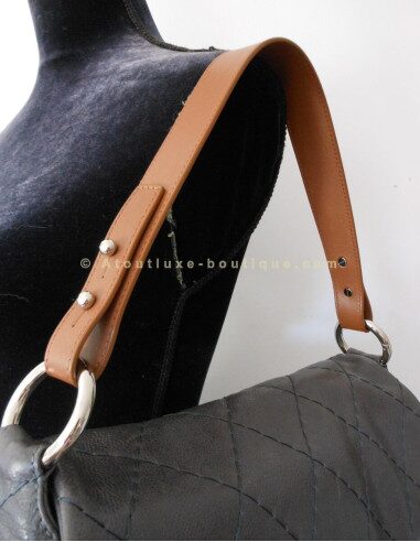 SAC CHANEL MADEMOISELLE GRIS JUMBO
