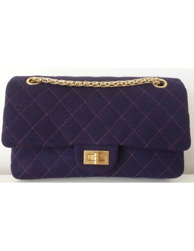 SAC CHANEL 2.55 VIOLET