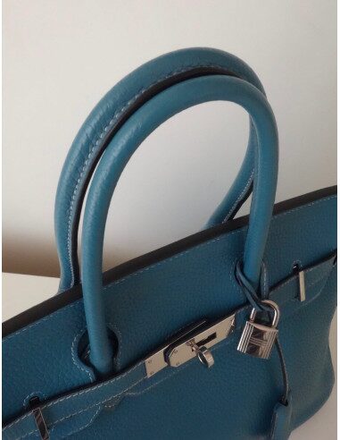 SAC HERMES BIRKIN 30 BLEU JEAN