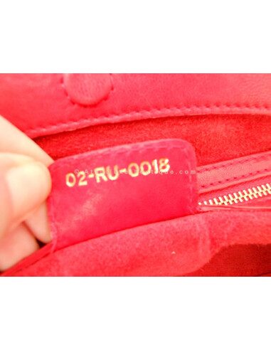 SAC DIOR DETECTIVE ROUGE