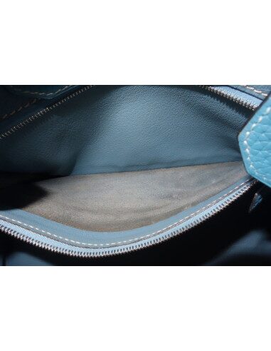SAC HERMES BIRKIN 30 BLEU JEAN