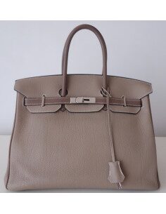 Sac Hermes Birkin 35 bicolore 2