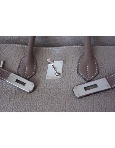 Sac Hermes Birkin 35 bicolore